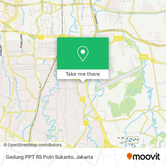 Gedung PPT RS Polri Sukanto map