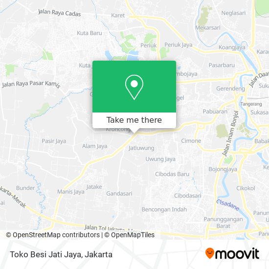 Toko Besi Jati Jaya map