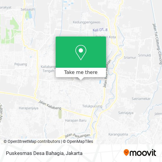 Puskesmas Desa Bahagia map