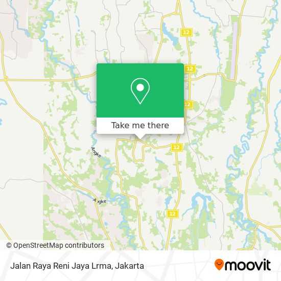 Jalan Raya Reni Jaya Lrma map