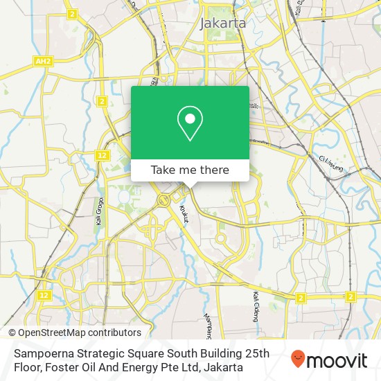 Sampoerna Strategic Square South Building 25th Floor, Foster Oil And Energy Pte Ltd map