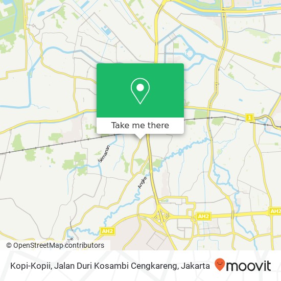 Kopi-Kopii, Jalan Duri Kosambi Cengkareng map