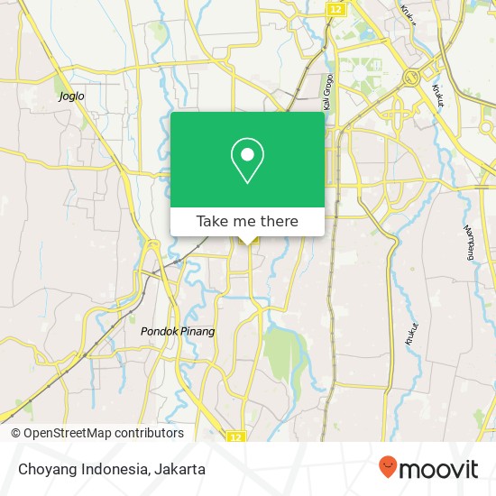 Choyang Indonesia map