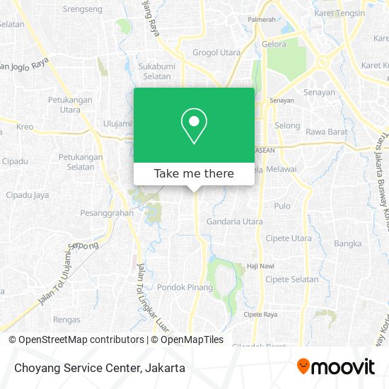 Choyang Service Center map