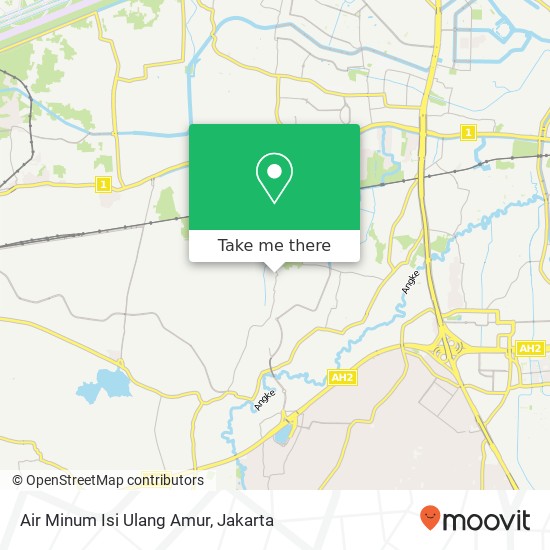 Air Minum Isi Ulang Amur map