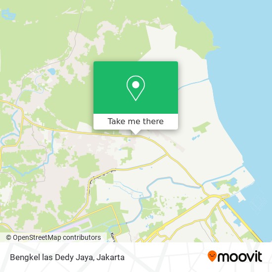 Bengkel las Dedy Jaya map