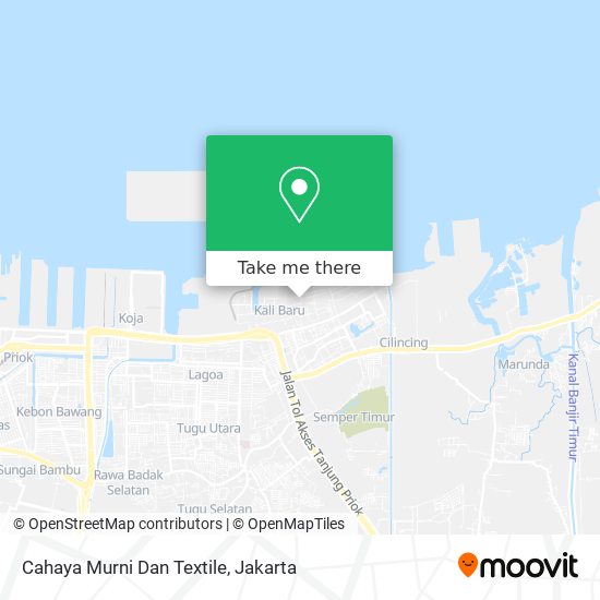 Cahaya Murni Dan Textile map