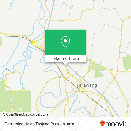 Pertamina, Jalan Tanjung Pura map