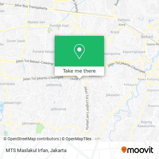 MTS Maslakul Irfan map