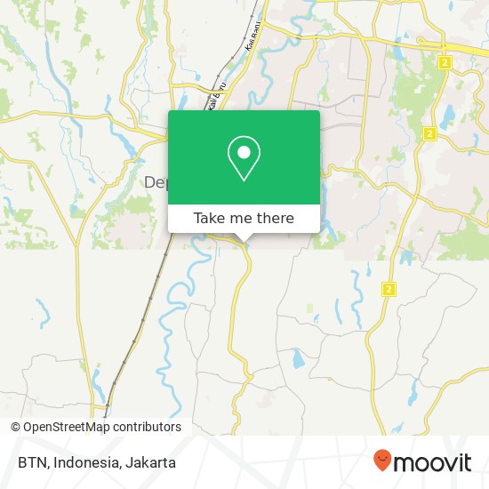 BTN, Indonesia map