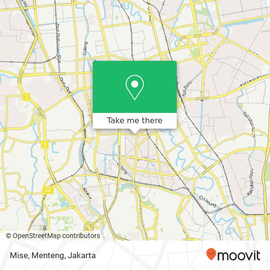 Mise, Menteng map