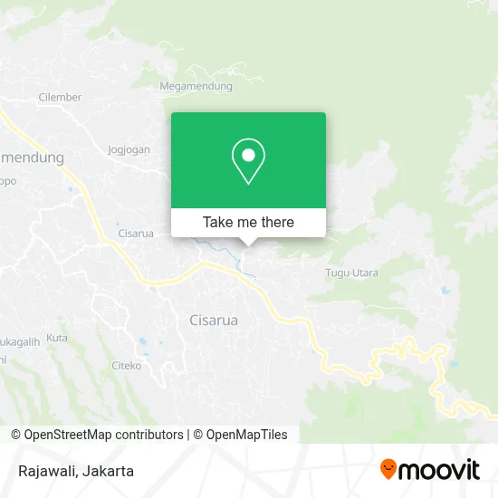 Rajawali map