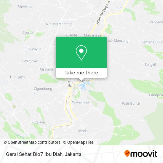 Gerai Sehat Bio7 Ibu Diah map