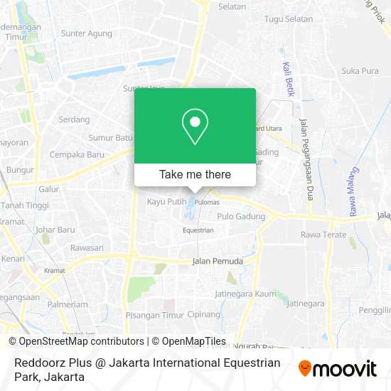 Reddoorz Plus @ Jakarta International Equestrian Park map