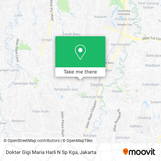 Dokter Gigi Maria Harli N Sp Kga map