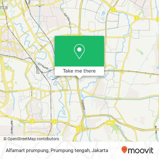 Alfamart prumpung, Prumpung tengah map