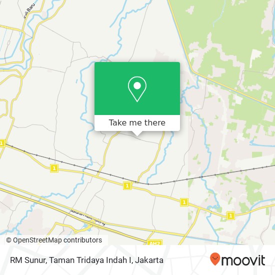 RM Sunur, Taman Tridaya Indah I map