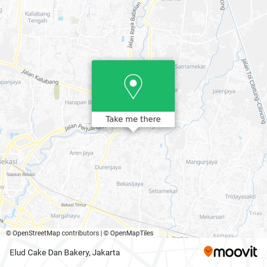 Elud Cake Dan Bakery map