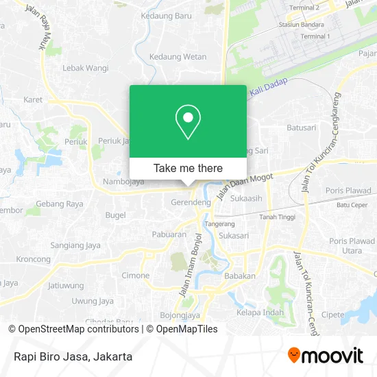 Rapi Biro Jasa map