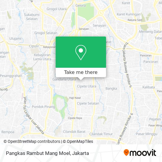 Pangkas Rambut Mang Moel map