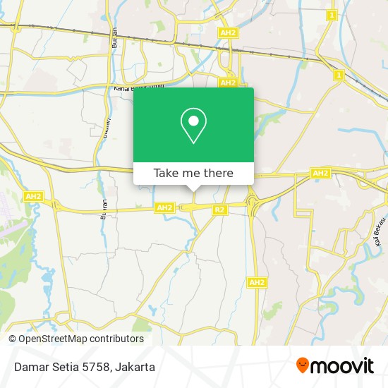 Damar Setia 5758 map