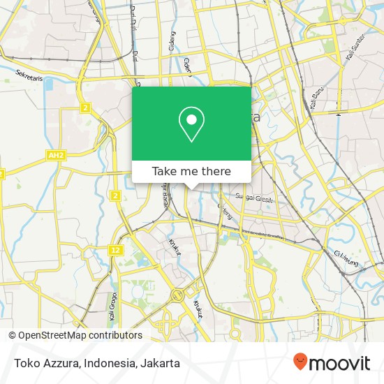 Toko Azzura, Indonesia map