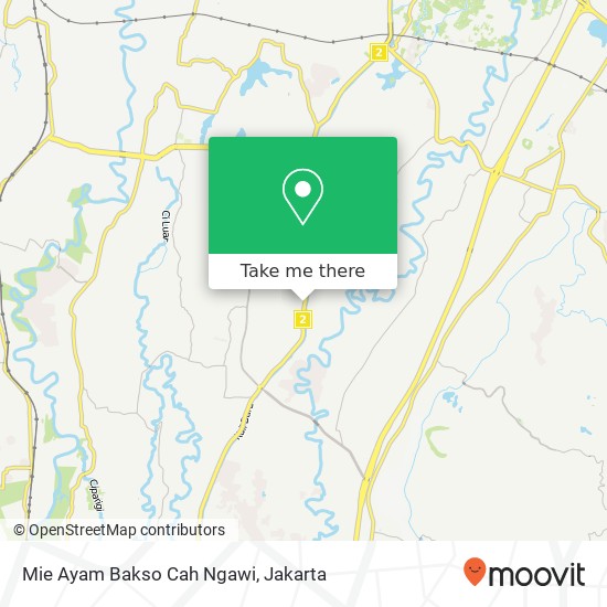 Mie Ayam Bakso Cah Ngawi map