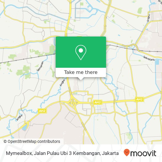 Mymealbox, Jalan Pulau Ubi 3 Kembangan map