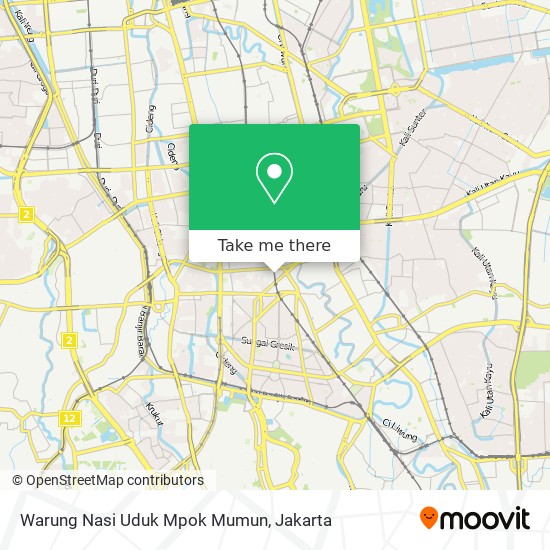 Warung Nasi Uduk Mpok Mumun map