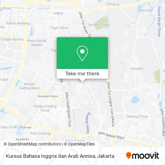 Kursus Bahasa Inggris dan Arab Annisa map