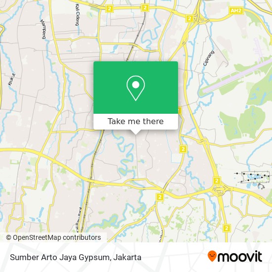 Sumber Arto Jaya Gypsum map