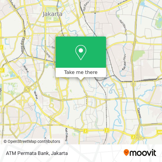 ATM Permata Bank map