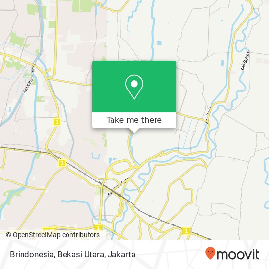 Brindonesia, Bekasi Utara map