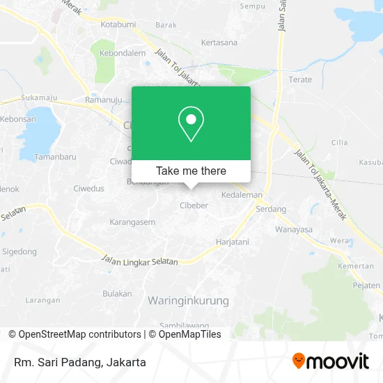 Rm. Sari Padang map