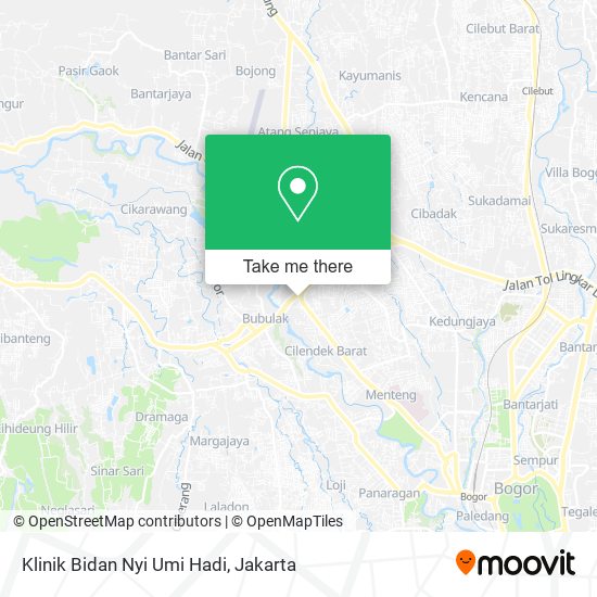 Klinik Bidan Nyi Umi Hadi map