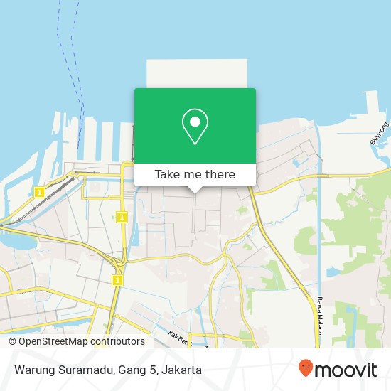 Warung Suramadu, Gang 5 map