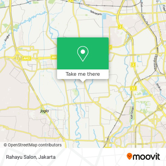 Rahayu Salon map