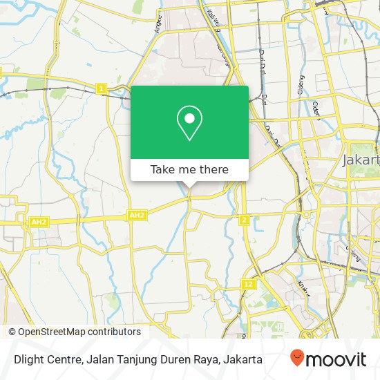 Dlight Centre, Jalan Tanjung Duren Raya map