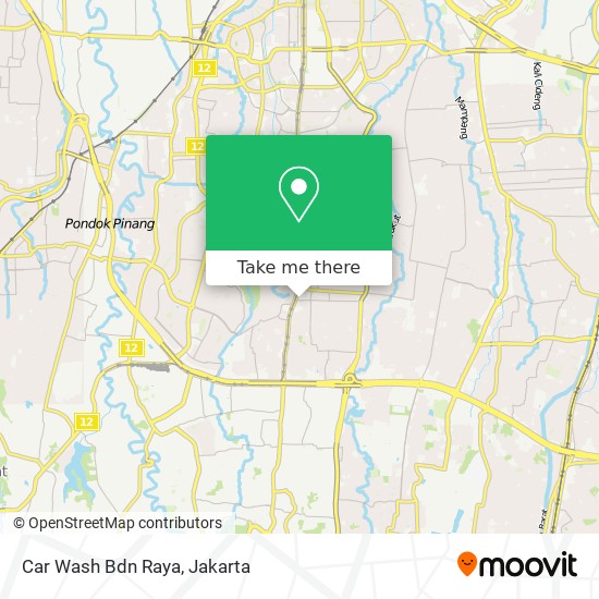Car Wash Bdn Raya map
