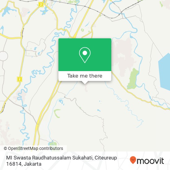 MI Swasta Raudhatussalam Sukahati, Citeureup 16814 map