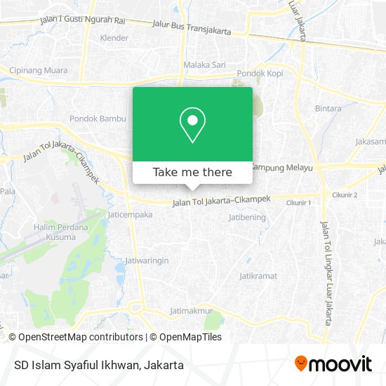 SD Islam Syafiul Ikhwan map