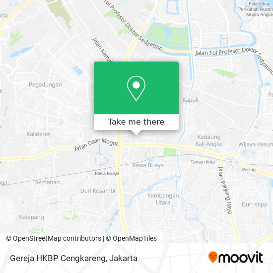 Gereja HKBP Cengkareng map