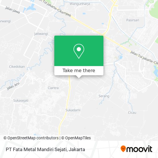 PT Fata Metal Mandiri Sejati map