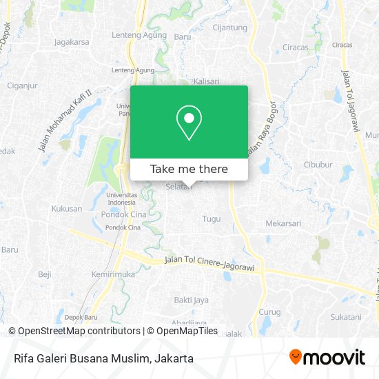 Rifa Galeri Busana Muslim map