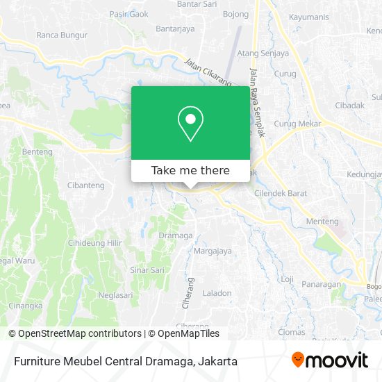 Furniture Meubel Central Dramaga map