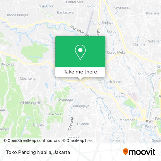 Toko Pancing Nabila map