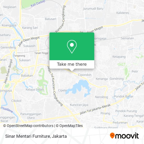 Sinar Mentari Furniture map