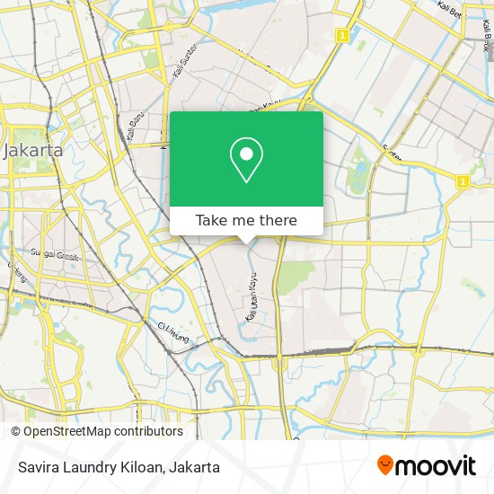 Savira Laundry Kiloan map