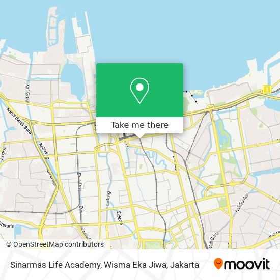 Sinarmas Life Academy, Wisma Eka Jiwa map