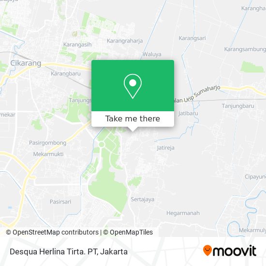 Desqua Herlina Tirta. PT map